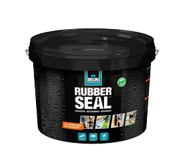 Afbeelding Bison Afdichtmiddel Rubber Seal 2.5 Liter door Haxo.nl